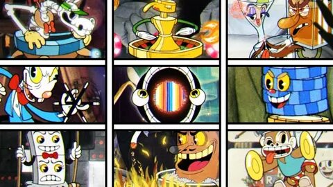 Cuphead / KING DICE EXPERT ALL 9 BOSSES (and King Dice) IN O