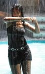 Beautiful Anushka Shetty Sexy wet Images in Rain