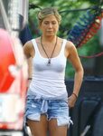 Jennifer Aniston On the Set of 'We're The Millers' in North 