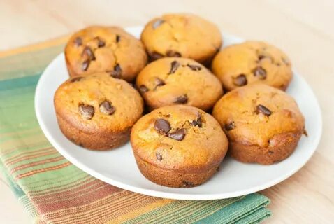 Pumpkin Chocolate Chip Muffins