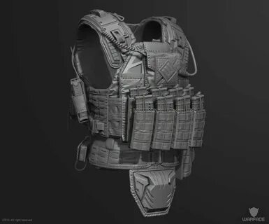 new 3d model for crytek (soldier vest), Denis Didenko Specia