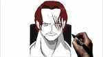 How to Draw Shanks Step By Step One Piece - YouTube
