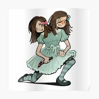 "clara and mia" Poster by fizzlu Redbubble