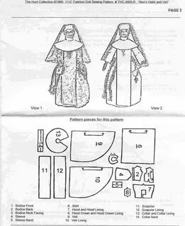 Пин на доске Nun clothes - details