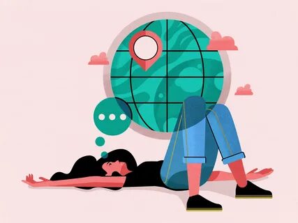 Social Isolation by Jonathan Holt on Dribbble