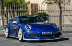 Обои 911, Porsche, Blue, 2015, GMG картинки на рабочий стол,