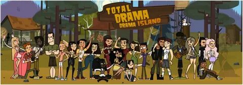 Total Drama Drama Island - Group Cast by Honey-Zest Drama, C