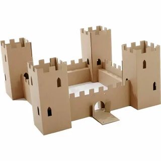 Paperpod Toy Fort Cardboard castle, Cardboard toys, Toy fort