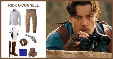 Dress Like Rick O’Connell Costume Halloween and Cosplay Guid