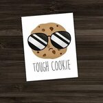 Tough Cookie Digital 8x10 Printable Poster Food Pun Funny Fo