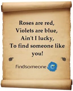 Mean roses are red violets are blue Poems