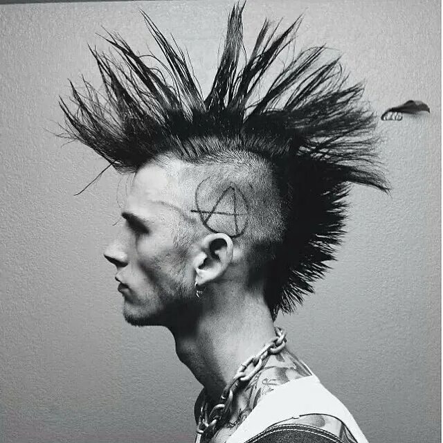 COMMENT IF I SHOULD BRING THE MOHAWK BACK 🤘 🏼 #TicketsToMyDownfall" ...