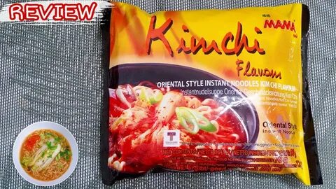 Review Mama Kimchi Flavour Instant Noodles Review Mie Instan