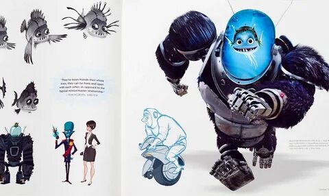 Megamind (2010) - Concept Art, Other Characters Concept art,