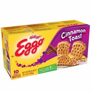 Kellogg's Eggo Cinnamon Toast Frozen Waffles - 10.75oz/10ct 