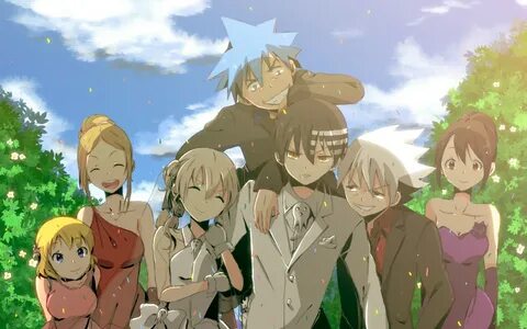 Soul Eater Maka Albarn Soul Evans Death The Kid BlackStar Pa