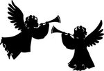 Trumpeting Angel Clipart