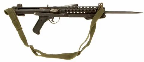 Deactivated Sterling MK4 L2A3 SMG with Bayonet - Modern Deac