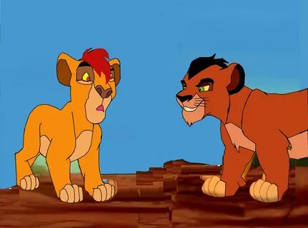 Fanimage : Outlander1111 - Scar and Mufasa as Cubs