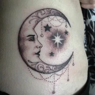 48 Magnificent Moon Tattoo Designs & Ideas - TattooBlend Moo