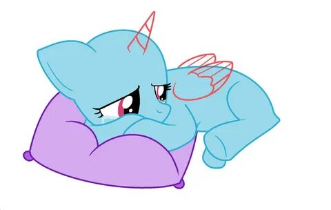 Mlp Sad Pony Base / Sad Pony Base (MS paint version) by Ask-