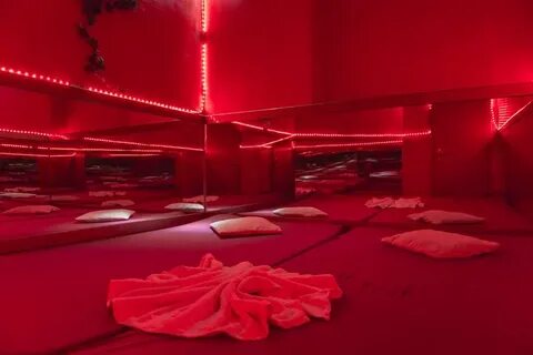 brothel interior - red room Photography by Lisa Kayser Saatc