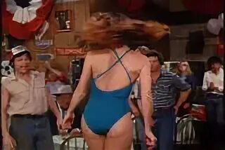 Catherine Bach Nice Cameltoe in Swimsuit - Dukes of Hazzard 