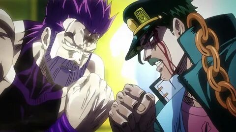 Jotaro vs. DIO but They Have Facial Hair - YouTube