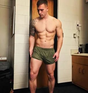 #shortshorts #military #stud Military men, Sexy men, Men in 