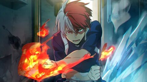 Shoto Todoroki My Hero Academia Anime Wallpaper 4k Ultra HD 