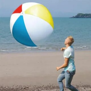 Giant Inflatable Beach Ball - Travel Essential Menkind