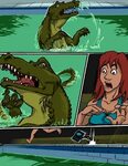 Alligator Dare pg 4 colored by Proteon -- Fur Affinity dot n