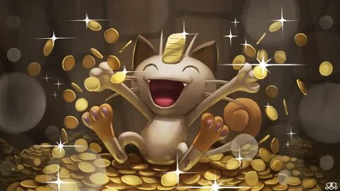 Meowth - Pokémon - Wallpaper #3347946 - Zerochan Anime Image