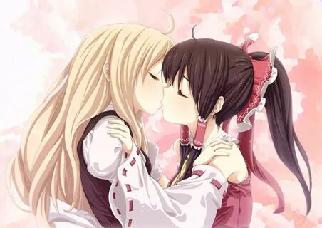 Yuri Anime Wallpaper Kiss posted by Zoey Mercado