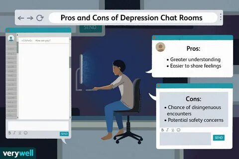 Joining a Chat Room to Help With Depression