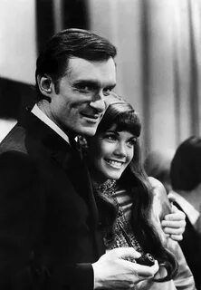 Hugh Hefner And Barbi Benton.ca 1969 Photograph by Everett