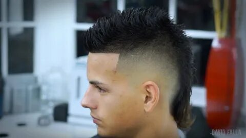 Modern Mullet Siete-Hawk Hairstyle -How to Faux Hawk Tutoria