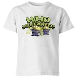 Toy Story 4 Logo Kids' T-Shirt - White - 3-4 Years Pixar CH