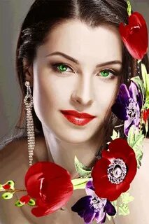 Beautiful woman gifs