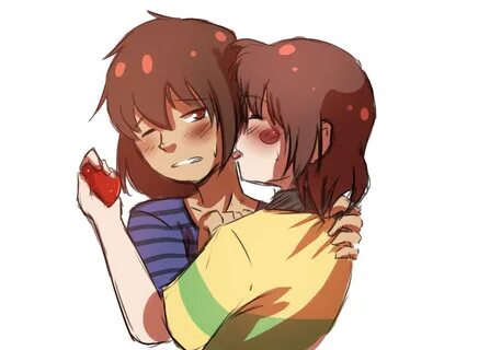 /chara+x+frisk+kiss