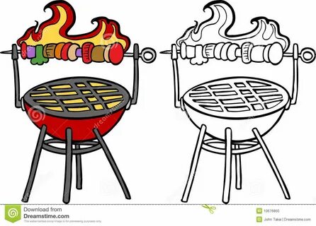 Barbecue clipart black and white, Picture #257132 barbecue c