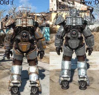 Скачать Fallout 4 "Steel Raider Power Armor / Стальная силов