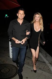 BRANDI GLANVILLE at Craig’s Restaurant in West Hollywood 04/04/2017.
