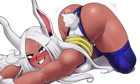 Miruko shaking her ass and thighs : KuroiHada