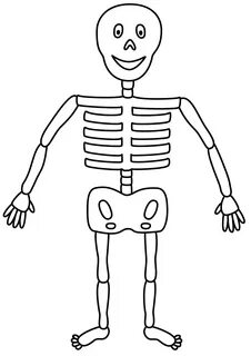 Free Printable Skeleton Coloring Pages For Kids