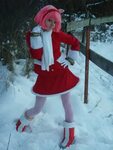 Amy Rose Sonic Costume - Floss Papers