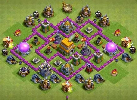 21+ Best TH6 Farming/Defense Base Links 2022 (New!) Clash of