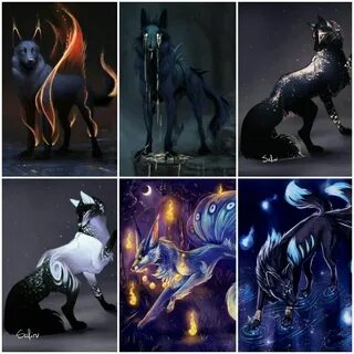 Pin by Анастасия Крутецкая on wolf Fantasy creatures, Mythic