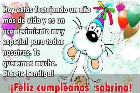 Dedicatoria de cumple para una sobrina muy especial Feliz cu