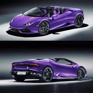Purple Lamborghini Veneno posted by Samantha Mercado